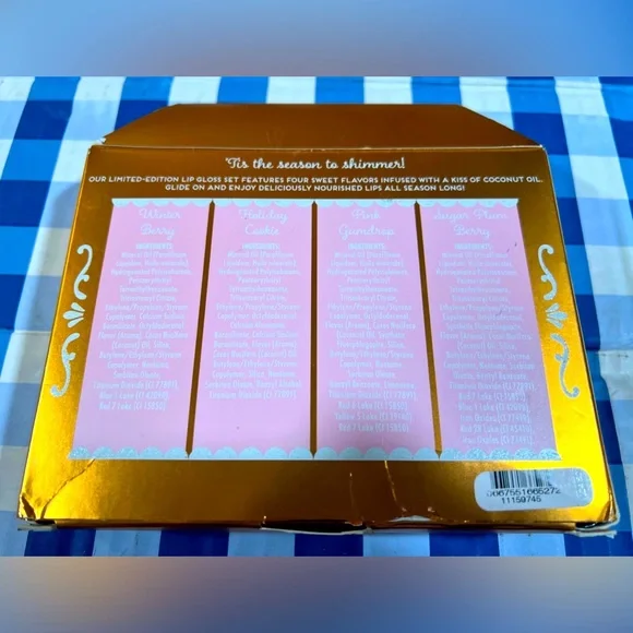 Bath & Body Works BBW Liplicious shimmer lip gloss gift set holiday collection - Picture 3 of 3